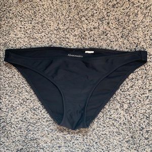 Abercrombie Black Bikini Bottoms